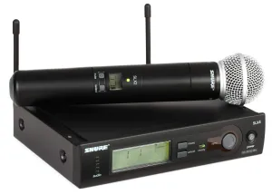 Shure SLX handheld wireless SM 58 microphone